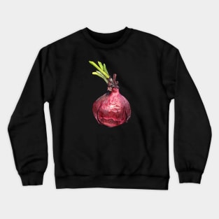 Red Onion Watercolor Crewneck Sweatshirt